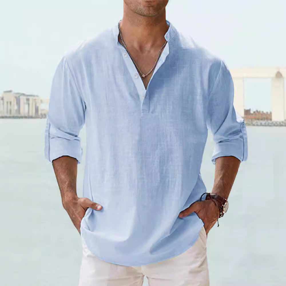 Isaiah | Linen Shirt