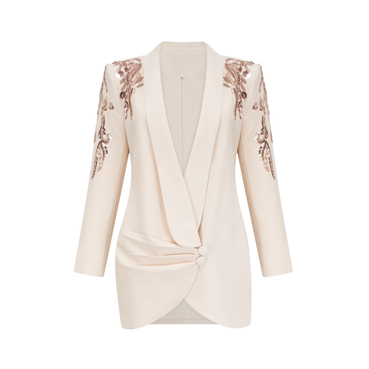 Alana | Embellished Blazer Dress