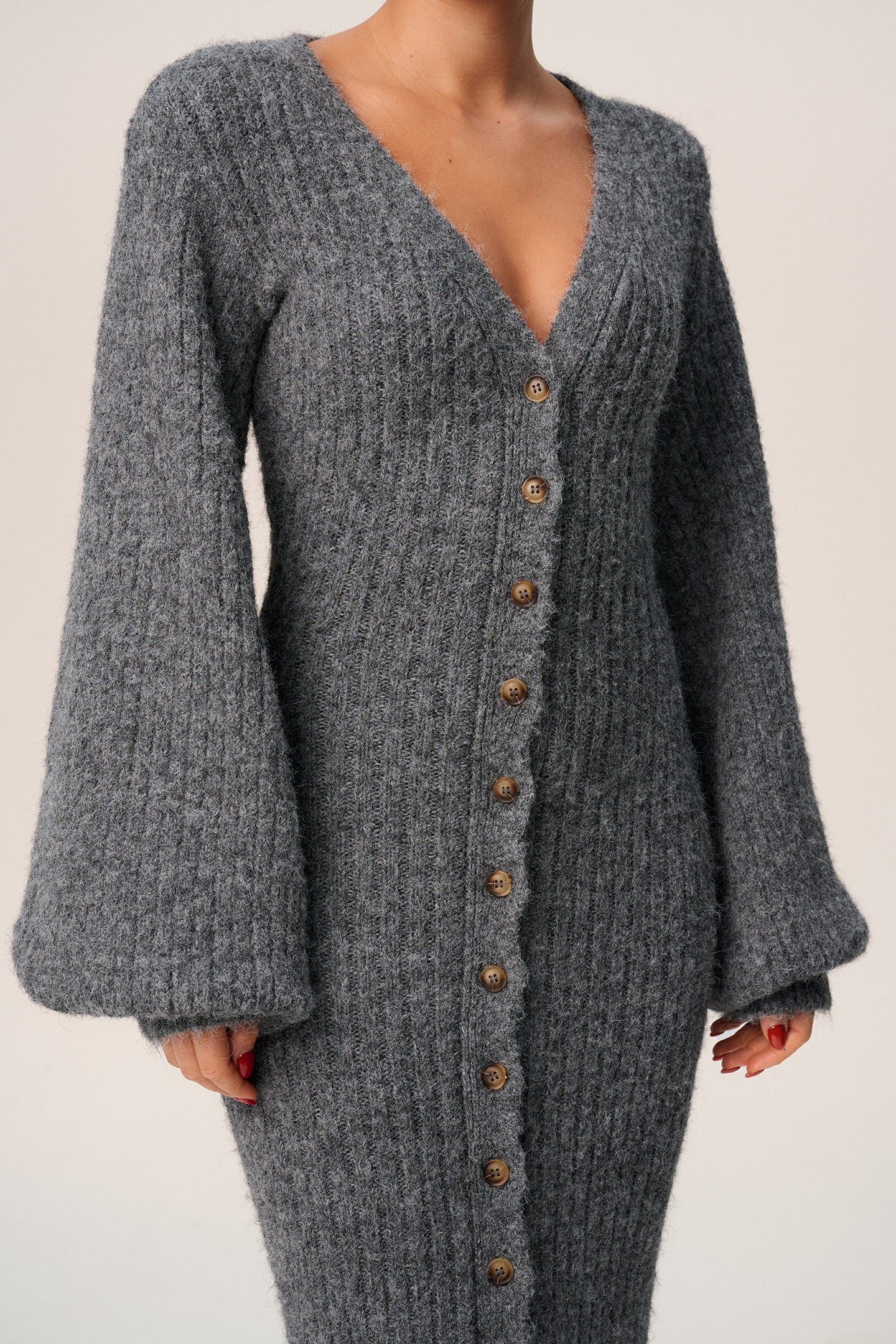 Louiza™ | Wool Maxi Dress