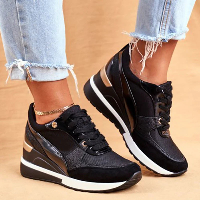 Amber | Wedge Sneakers