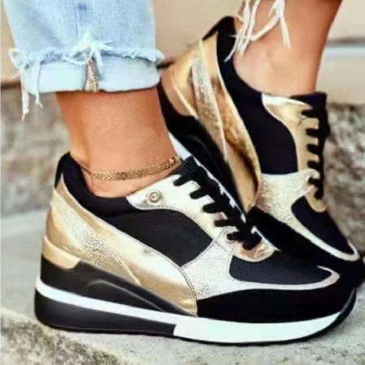 Amber | Wedge Sneakers