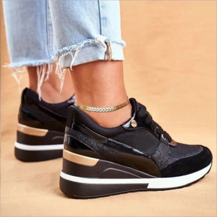 Amber | Wedge Sneakers