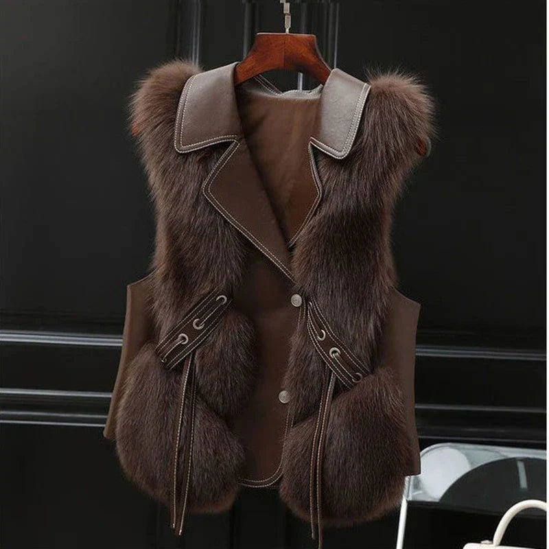 Maira | Faux Fur Vest
