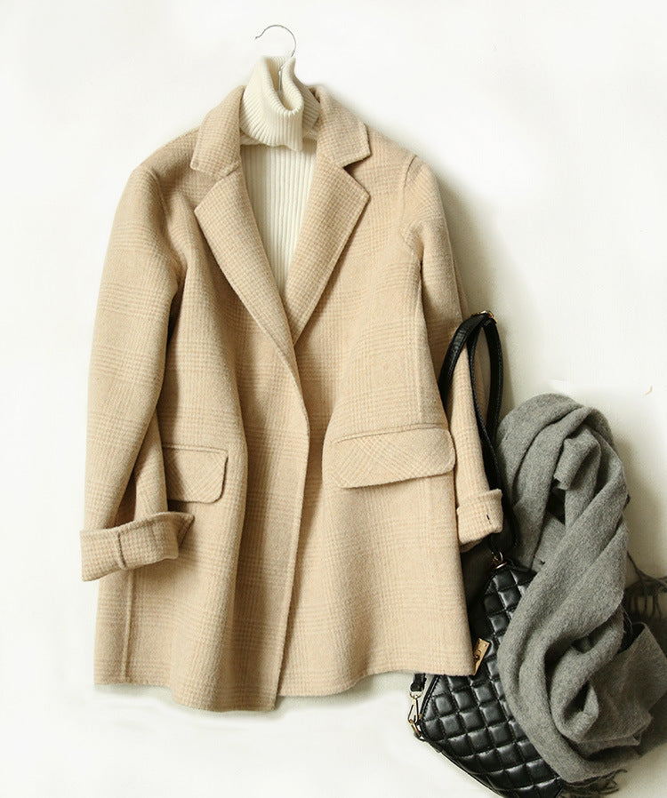 Sumaya | Wool Velvet Coat