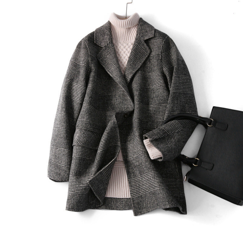 Sumaya | Wool Velvet Coat