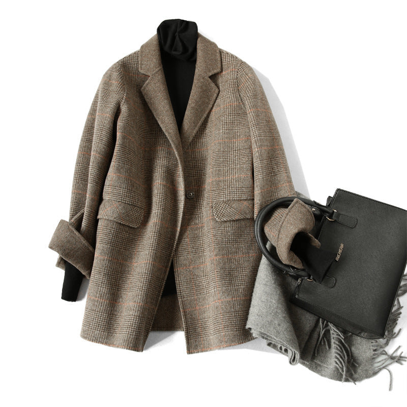 Sumaya | Wool Velvet Coat