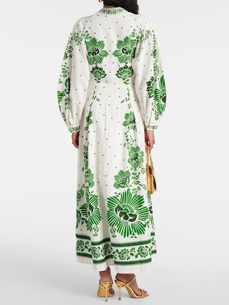 Lori | Botanical Maxi Dress