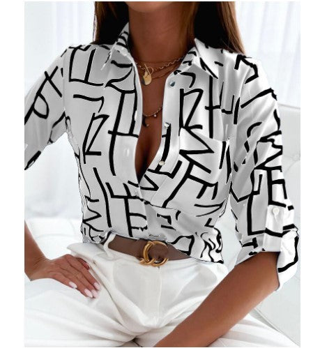 Jessa™ | Patterned Blouse