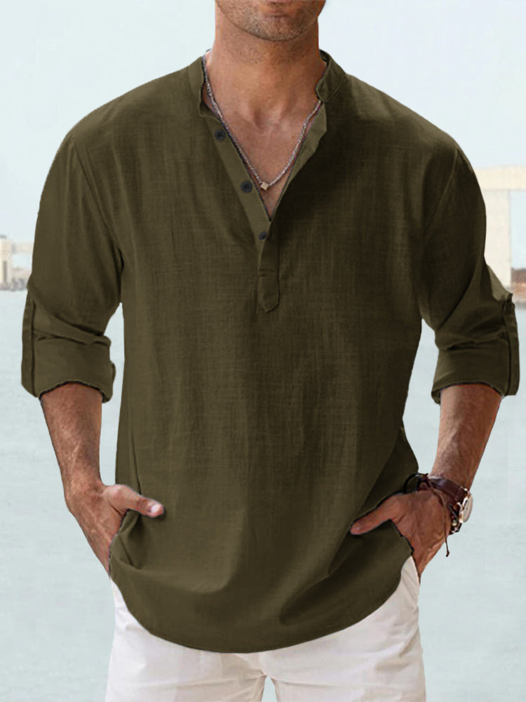 Isaiah | Linen Shirt