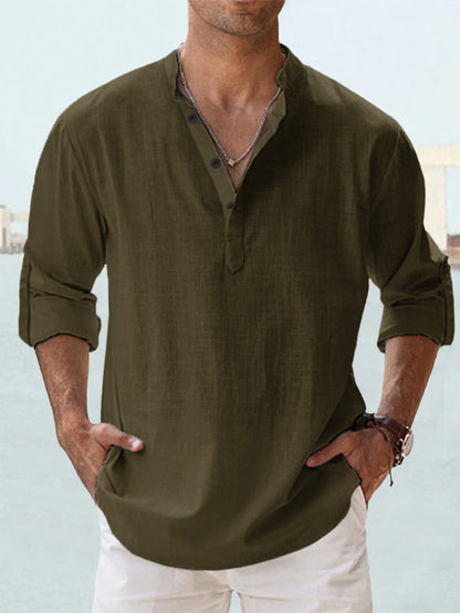 Isaiah | Linen Shirt