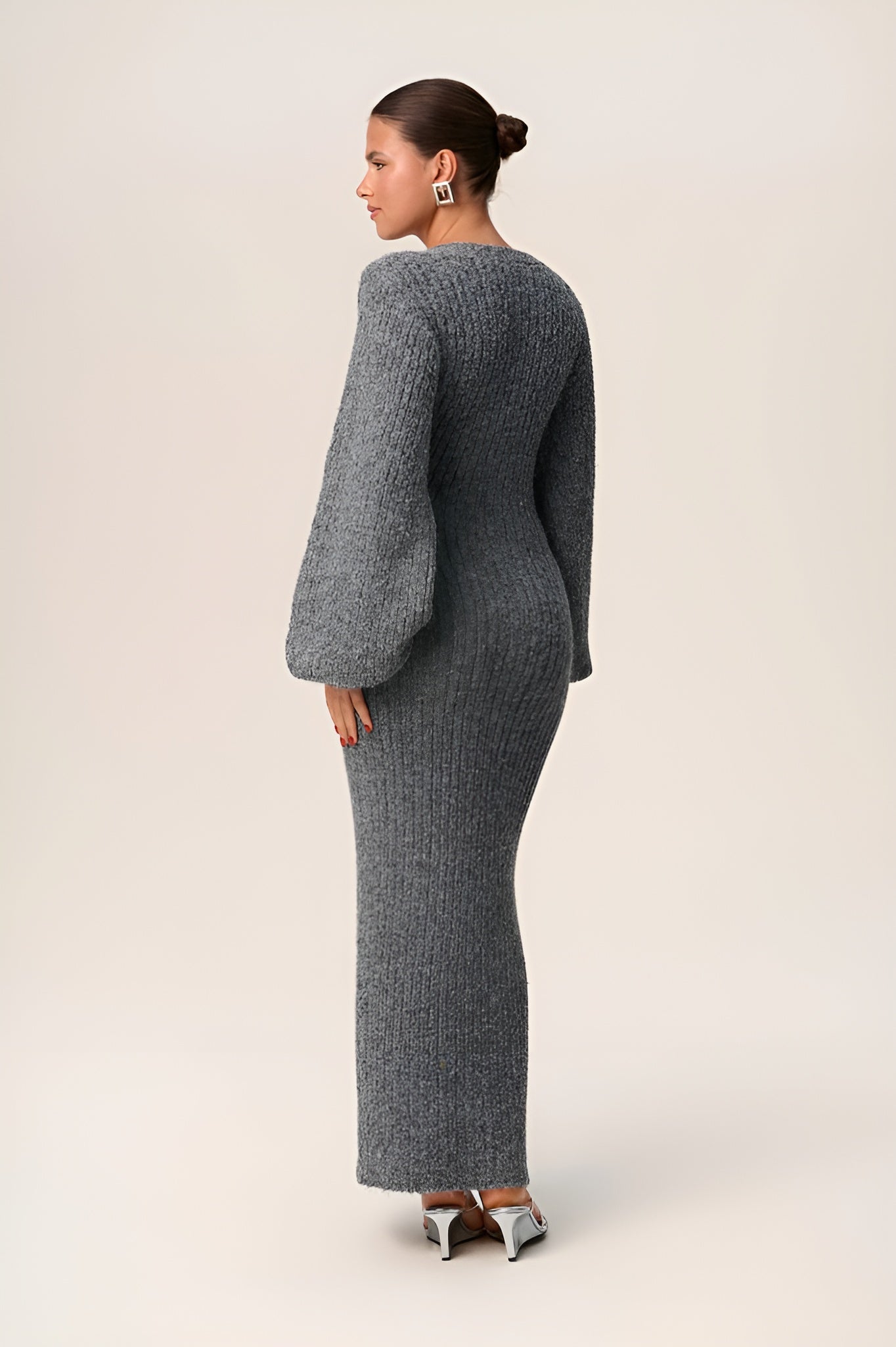 Louiza™ | Wool Maxi Dress