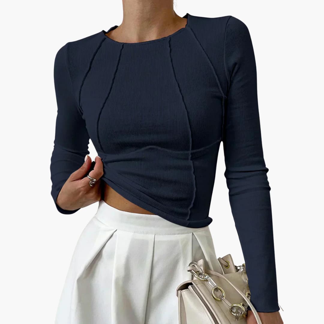 Soft and breathable long-sleeved top for all-day comfort.
