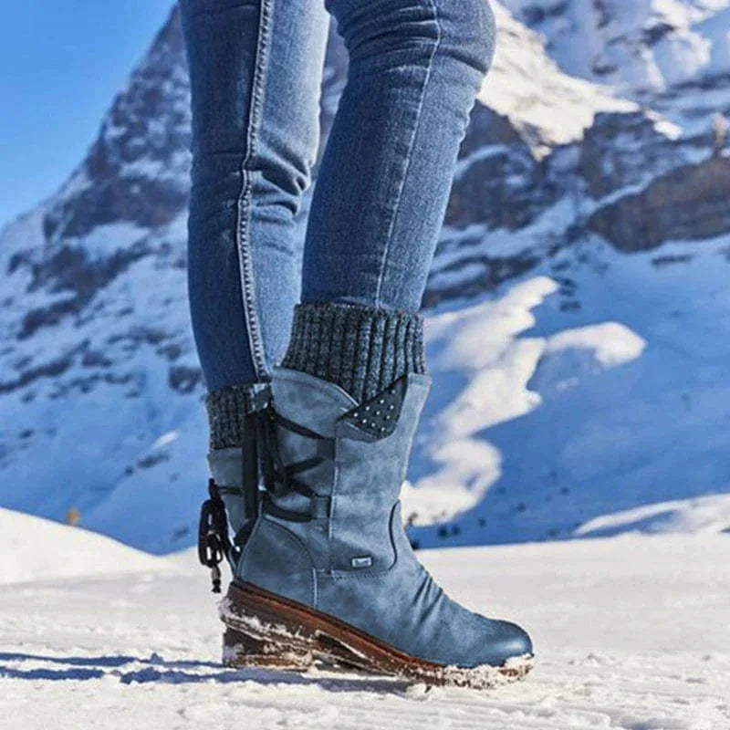 Boots with an extremely non-slip sole to ensure a secure grip in all conditions.