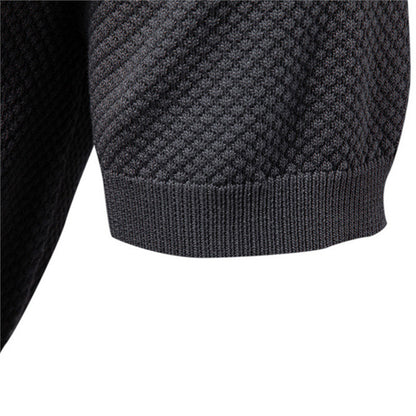 Silas | Textured Polo Shirt