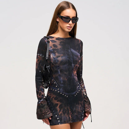 Brooke™ | Edgy Mini Dress