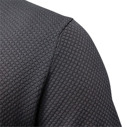 Silas | Textured Polo Shirt