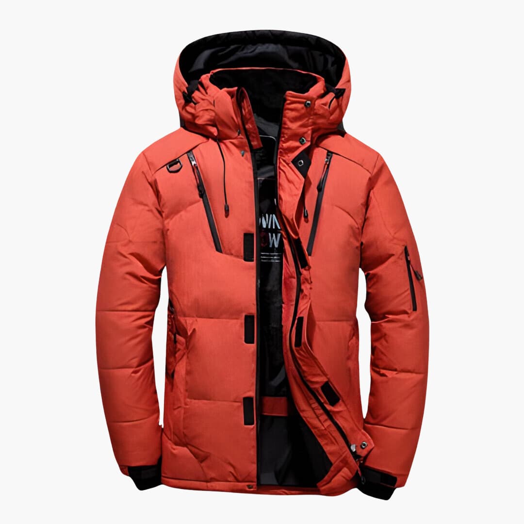 Men’s stylish winter jacket, perfect for cold weather.