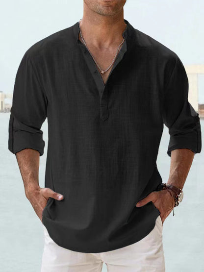 Isaiah | Linen Shirt