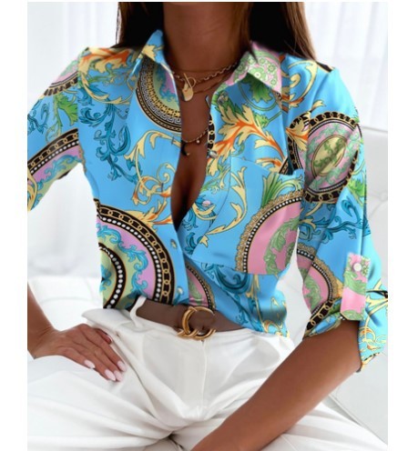 Jessa™ | Patterned Blouse