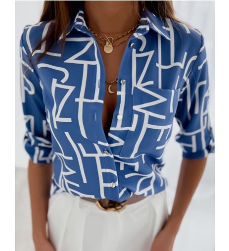 Jessa™ | Patterned Blouse