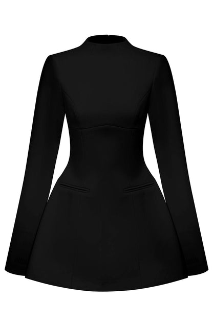 Kelly™ | Mini Black Dress