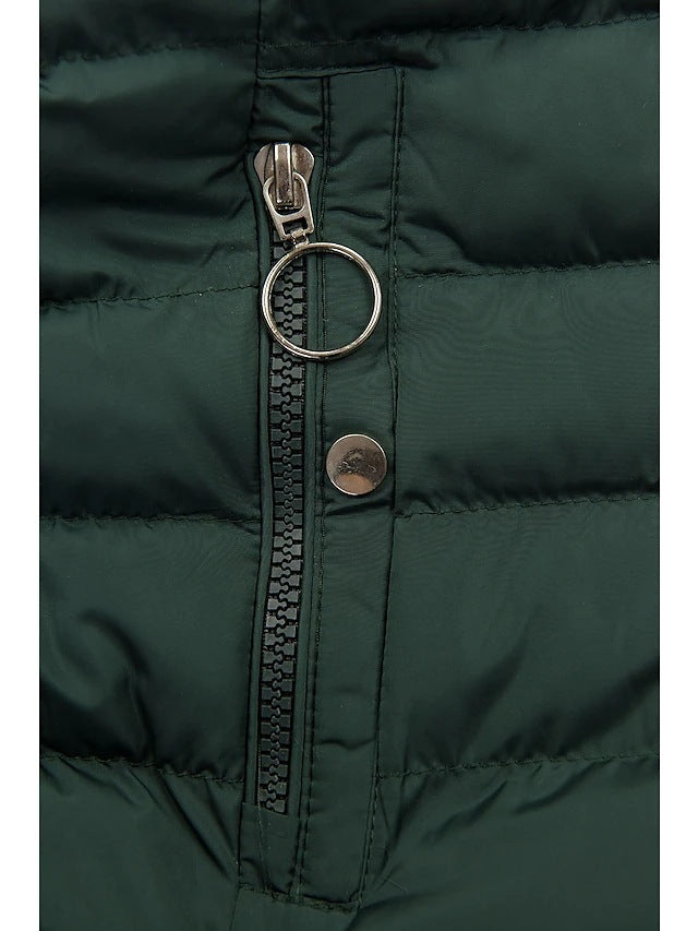 coat with zipper pockets