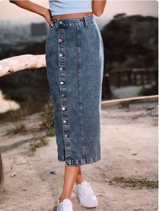 Martina | Denim Skirt