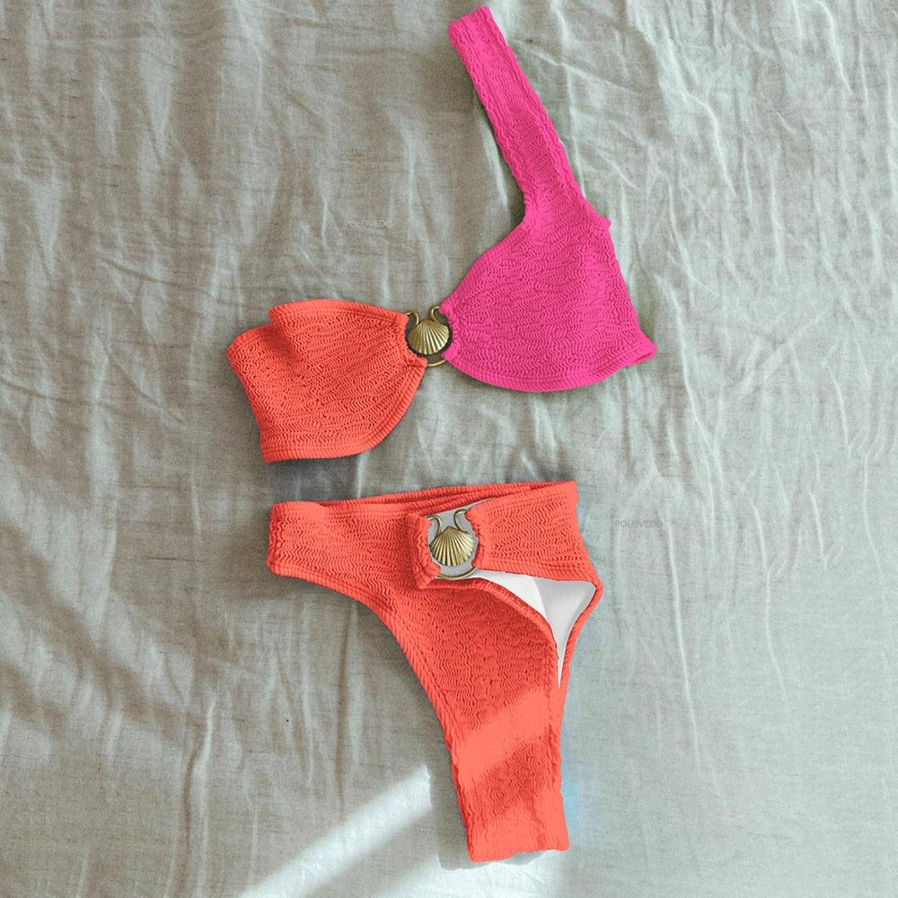 Lydia™ | Bicolor Bikini Set