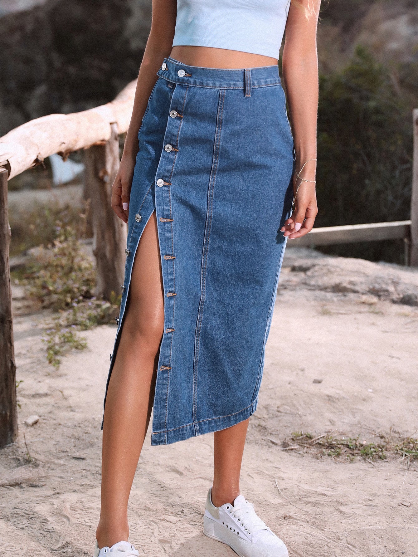 Martina | Denim Skirt