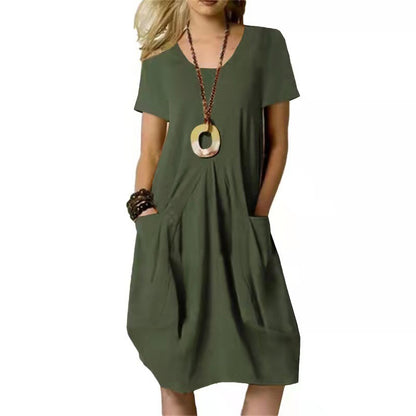 Elira | Pocket Midi Dress