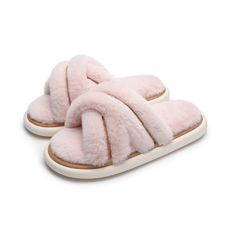 indoor fluffy slippers