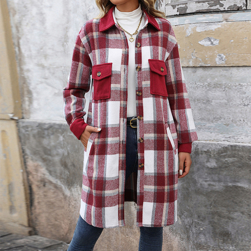 plaid jacket