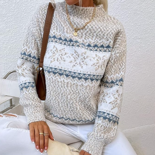 women's snowflake sweater