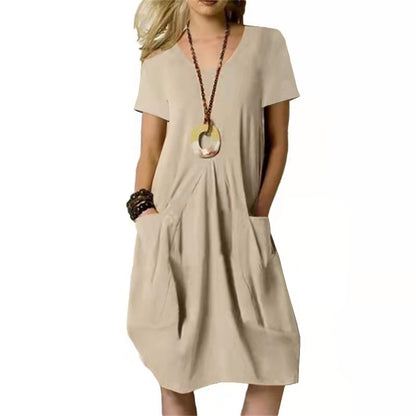 Elira | Pocket Midi Dress